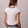 T-shirt slim à motif Monologo T-shirt slim à motif Monologo