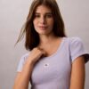 T-shirt slim tissé Monologo T-shirt slim tissé Monologo