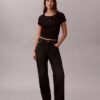 T-shirt slim tissé Monologo T-shirt slim tissé Monologo