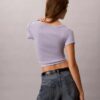 T-shirt slim tissé Monologo T-shirt slim tissé Monologo