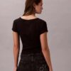 T-shirt slim tissé Monologo T-shirt slim tissé Monologo