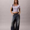 T-shirt slim tissé Monologo T-shirt slim tissé Monologo