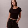 T-shirt slim tissé Monologo T-shirt slim tissé Monologo