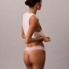 Thong en dentelle avec logo Icon