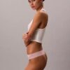 Thong en dentelle avec logo Icon