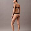 Thong en dentelle géométrique noir CK Black Thong en dentelle géométrique noir CK Black