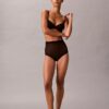 Thong taille haute en maille minimaliste Thong taille haute en maille minimaliste