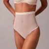 Thong taille haute en maille minimaliste Thong taille haute en maille minimaliste