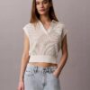 Top court en crochet Monogram Top court en crochet Monogram