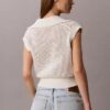 Top court en crochet Monogram Top court en crochet Monogram