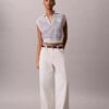 Top court en crochet Monogram Top court en crochet Monogram