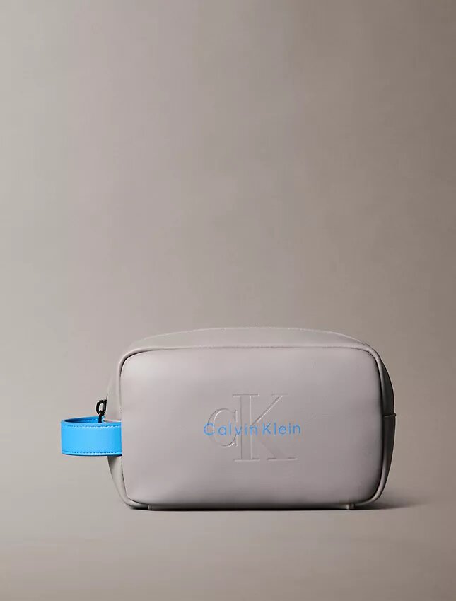Trousse de toilette Monologo gaufrée Trousse de toilette Monologo gaufrée