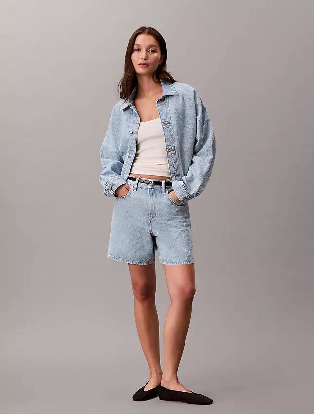 Trucker Jacket décontractée en denim Trucker Jacket décontractée en denim