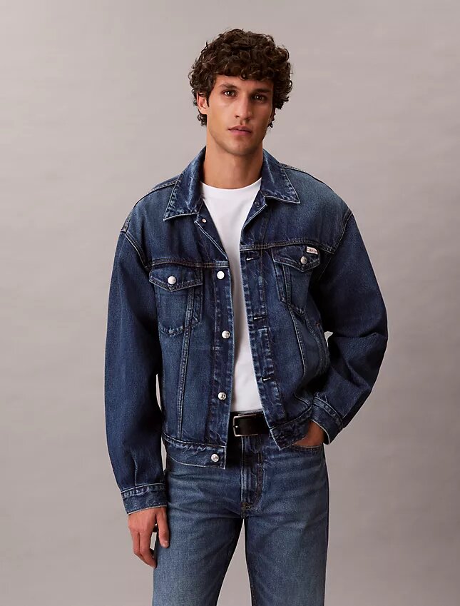 Trucker Jacket en denim des années 90 Trucker Jacket en denim des années 90