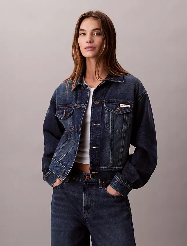 Trucker Jacket en denim des années 90 Trucker Jacket en denim des années 90