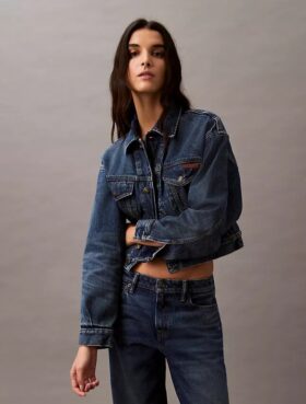 Trucker Jacket en denim des années 90 Trucker Jacket en denim des années 90