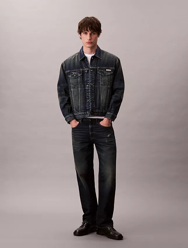 Trucker Jacket en denim des années 90 Trucker Jacket en denim des années 90