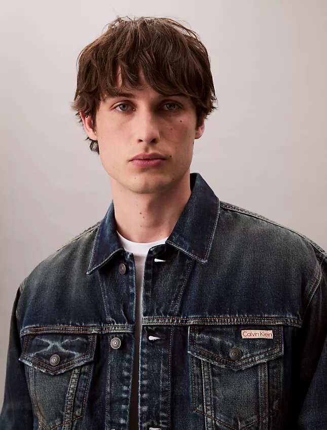 Trucker Jacket en denim des années 90 Trucker Jacket en denim des années 90