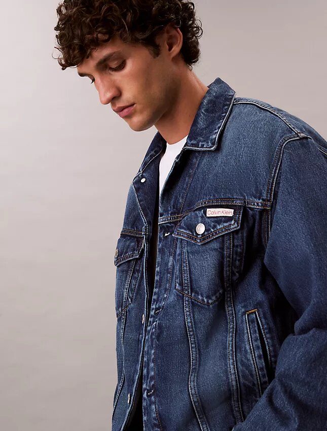 Trucker Jacket en denim des années 90 Trucker Jacket en denim des années 90