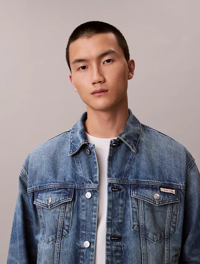 Trucker Jacket en denim des années 90 Trucker Jacket en denim des années 90