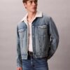 Trucker Jacket en sherpa style années 90 Trucker Jacket en sherpa style années 90