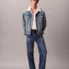 Trucker Jacket en sherpa style années 90 Trucker Jacket en sherpa style années 90