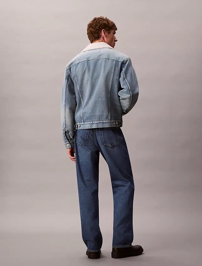 Trucker Jacket en sherpa style années 90 Trucker Jacket en sherpa style années 90