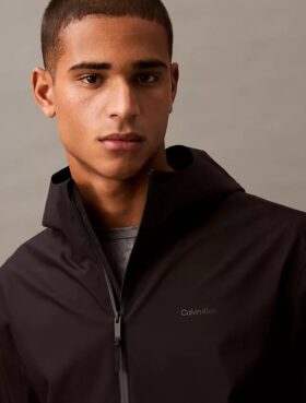 Unlined rain jacket
