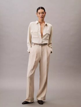 Utility Shirt décontractée à boutons