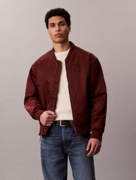 Veste bomber en nylon