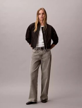 Veste bomber en nylon