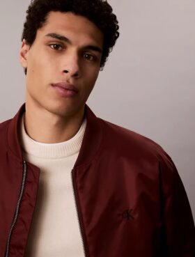 Veste bomber en nylon
