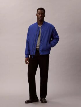 Veste bomber en nylon