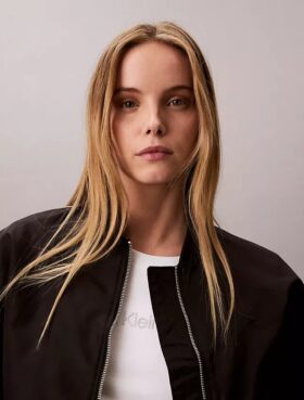Veste bomber en nylon