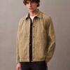 Veste-chemise classique en mélange de nylon Veste-chemise classique en mélange de nylon
