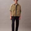Veste-chemise classique en mélange de nylon Veste-chemise classique en mélange de nylon