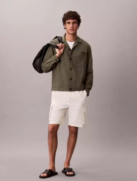 Veste chemise en lin et coton Veste chemise en lin et coton
