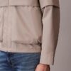 Veste coupe-vent à capuche en ripstop