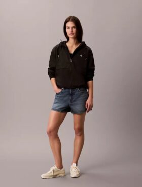 Veste coupe-vent décontractée en nylon