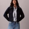Veste coupe-vent en denim