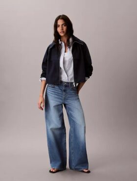 Veste coupe-vent en denim Veste coupe-vent en denim
