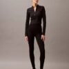 Veste courte de sport côtelée