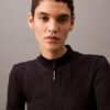 Veste courte de sport côtelée