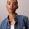 Veste courte en denim