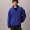 Veste décontractée en molleton mélangé laine