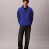 Veste décontractée en molleton mélangé laine
