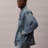 Veste de campagne décontractée en denim