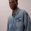 Veste de campagne décontractée en denim