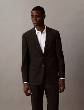 Veste de costume coupe ajustée