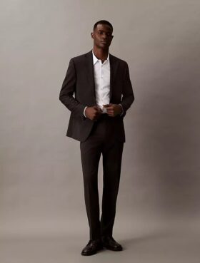 Veste de costume coupe ajustée
